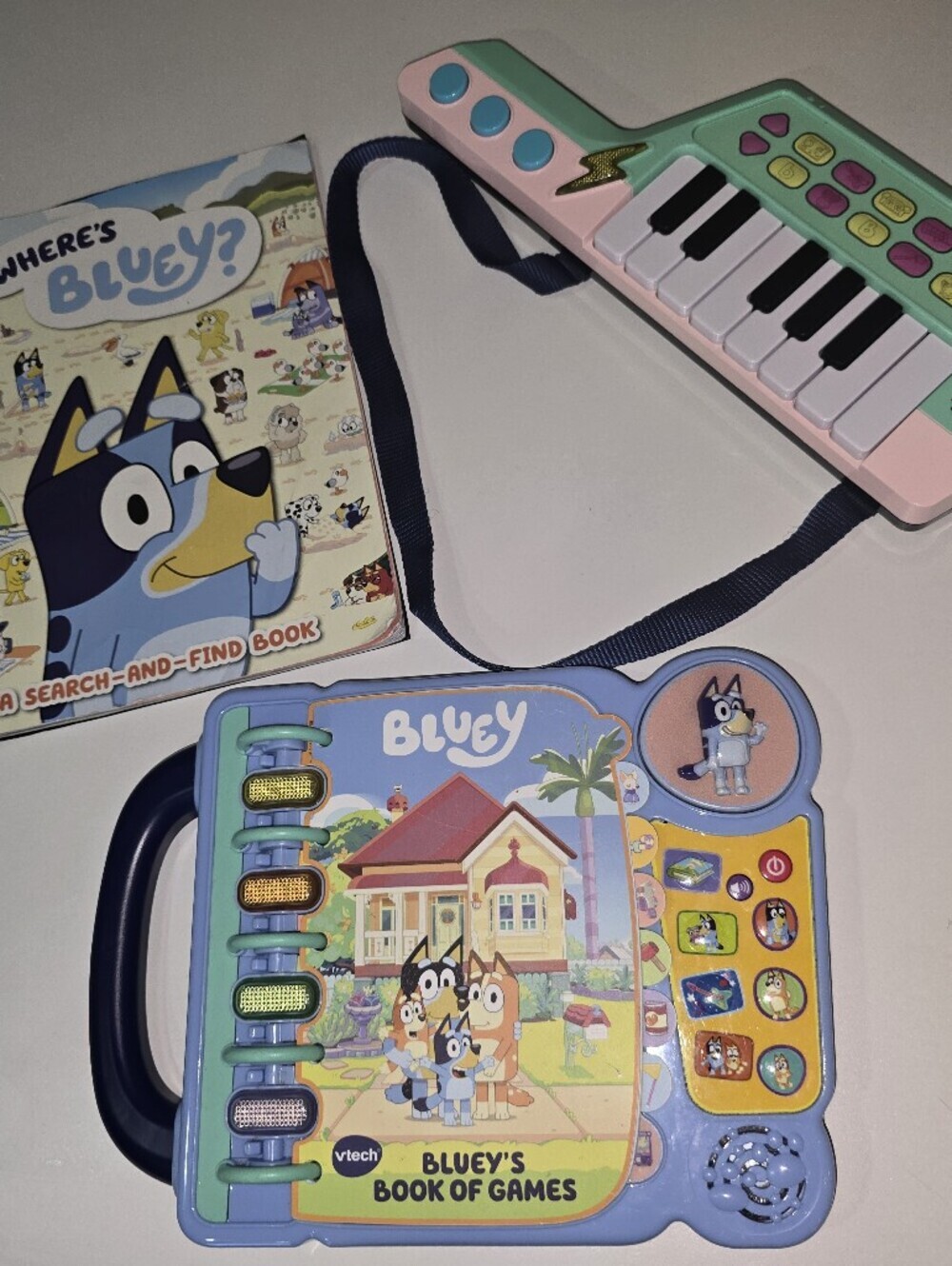 BLUEY Bundle Interactive Book Guitar Singing Music Game